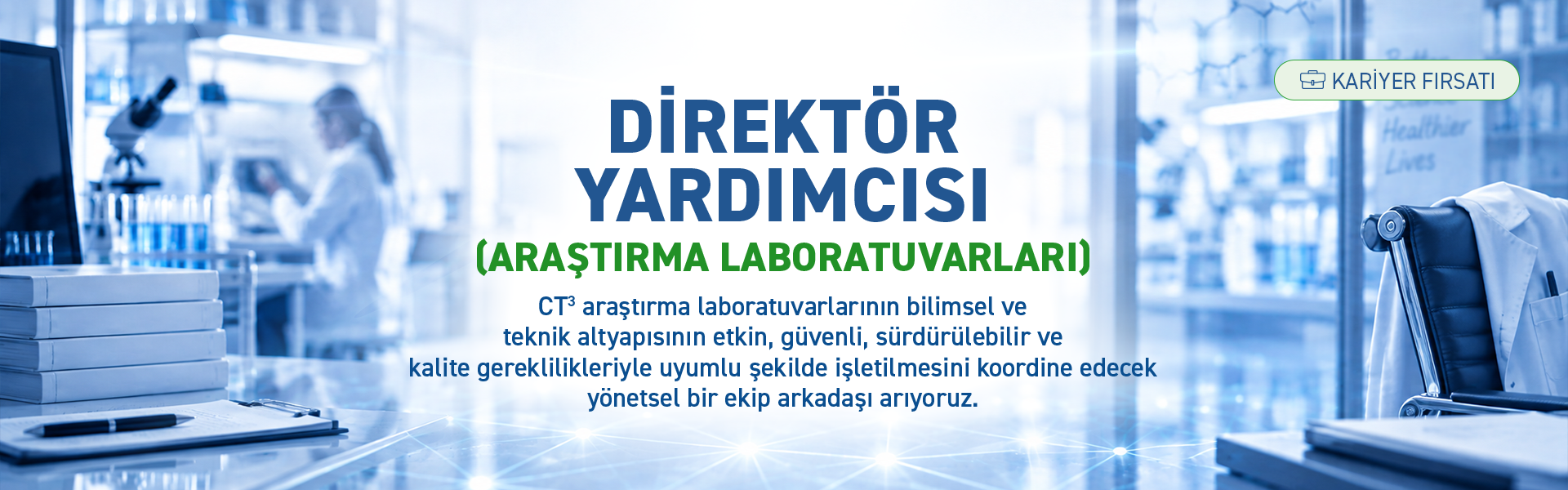 Müdür Yardımcısı (Araştırma Laboratuvarları)